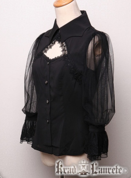 ISO Krad Lanrete Transylvania Moonlight blouse - Picture 4 of 5